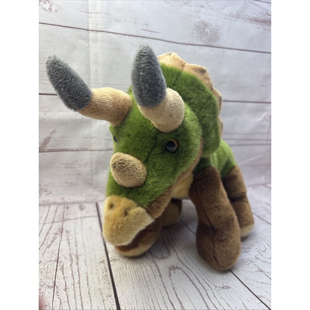 Adventure Planet Triceratops Dinosaur Plush Heirloom Collection 11" Soft Stuffed